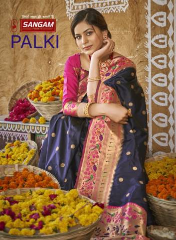 Palki By Sangam Prints Paithani Silk Saree Collection